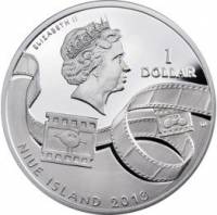 () Монета Остров Ниуэ 2013 год 1 доллар ""   AU