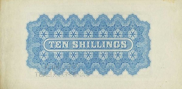 (№1870P-A3) Банкнота Багамские острова 1870 год &quot;10 Shillings&quot;