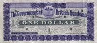 (№1912P-9r) Банкнота Гондурас 1912 год "1 Dollar"