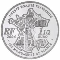 () Монета Франция 2006 год 1 1/2 евро ""   PROOF