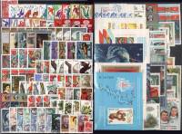 1980-год  Полный годовой набор СССР 108 марок 6 блоков  , III O