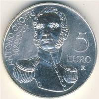 () Монета Сан-Марино 2005 год 5 евро ""   AU
