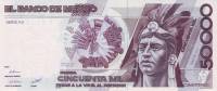 (№1987P-93a.6) Банкнота Мексика 1987 год "50,000 Pesos"