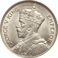 (№1932km3) Монета Южная Родезия 1932 год 1 Shilling