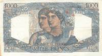(№1948P-130b.3) Банкнота Франция 1948 год "1,000 Francs" (Подписи: J)