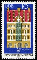 (1984-051) Марка Германия (ГДР) "Фрегхаус"    Ярмарка, Лейпциг II Θ