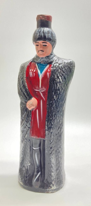 Бутылка джигит коллекционная, керамика