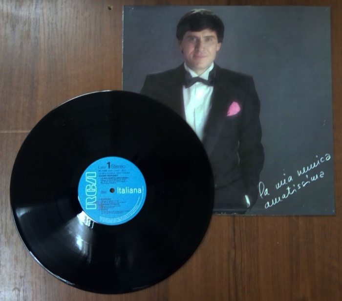 Пластинка виниловая , Gianni Morandi. La mia nemica amatissima RCA Stereo 300 мм. (Сост. отл.)