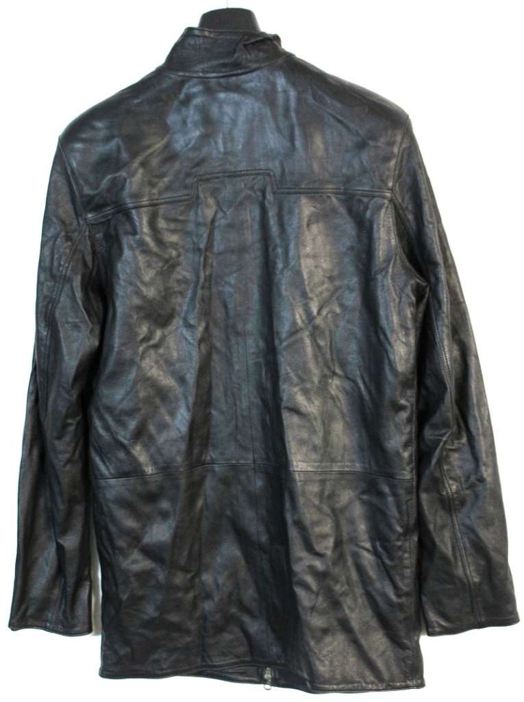 Куртка мужская Pirani, кожа, р-р М, маломерит, надорванный карман (сост. на фото)