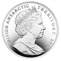 (№2015) Монета Британская Антарктическая территория 2015 год 2 Pounds (Транс-Антарктической Экспедиц