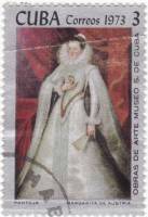 (1973-055) Марка Куба "Маргарита Австрийская"    Музей в Сантьяго-де-Куба III Θ