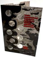 2016ммд 14 монет по 5 рублей Набор Россия 70 лет Победы Города-столицы    Буклет