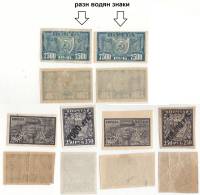 1922-019 020 020b 022 023 031 Серия Набор марок 6 шт РСФСР  Стандартный выпуск Март II O