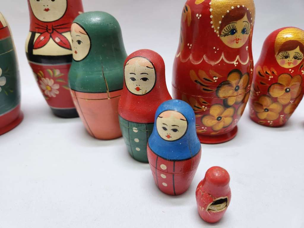 Набор Матрешек 2 шт (требуют ремонта)