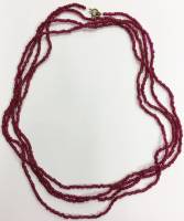 Бусы-ожерелье, бисер (сост. на фото)