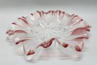 Блюдо Фруктовница цветное стекло 33 см (сост. отл.)