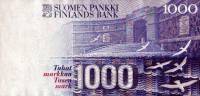(,) Банкнота Финляндия 1986 год 1 000 марок    UNC