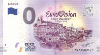 (2018) Банкнота Европа 2018 год 0 евро "Евровидение. Лиссабон"   UNC