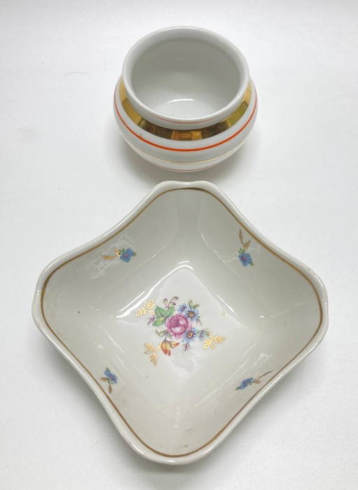 Конфетница сахарница, Вербилки, СССР, 2 предмета