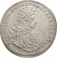 () Монета Германия (Империя) 1694 год 1  ""   Биметалл (Серебро - Ниобиум)  UNC