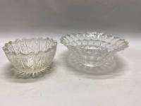 Салатник круглый хрусталь, 2 шт