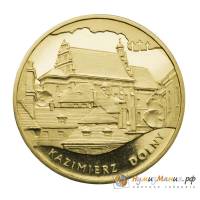 (159) Монета Польша 2008 год 2 злотых "Казимеж-Дольны"  Латунь  UNC