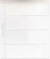 Лист в альбом Нумис на 4 боны (Упаковка 10 штук) Производство Россия