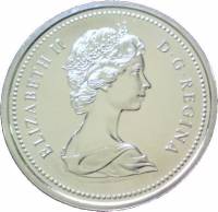 (1935) Монета Канада 1975 год 1 доллар   Никель  UNC