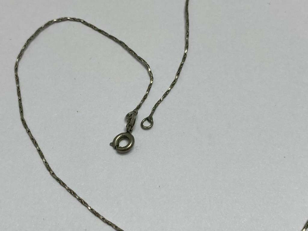 Цепочка с подвеской амулет, 925 пр