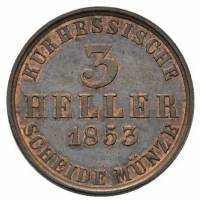 () Монета Германия (Империя) 1848 год 3  ""   Медь  UNC
