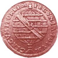 (№1729km142.1) Монета Бразилия 1729 год 10 Reacute;is