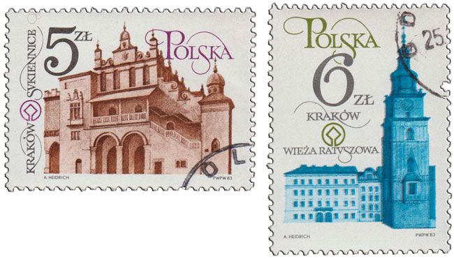 (1983-) Марка Польша &quot;&quot;      III не использовать Θ