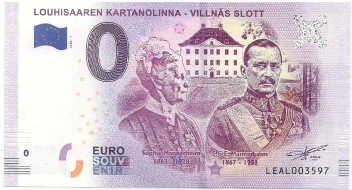 (2018) Банкнота Европа 2018 год 0 евро &quot;Карл Маннергейм&quot;   UNC