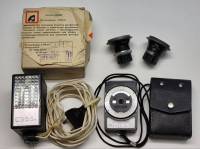 Фотоэкспонометр Ленинград 8 Фотовспышка СЭФ-3М  Объективы И5ОУ-1 И96У