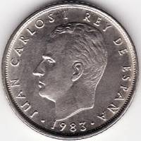 (№1983km827) Монета Испания 1983 год 10 Pesetas