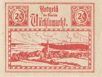 (№1920) Банкнота Австрия 1920 год "20 Heller"