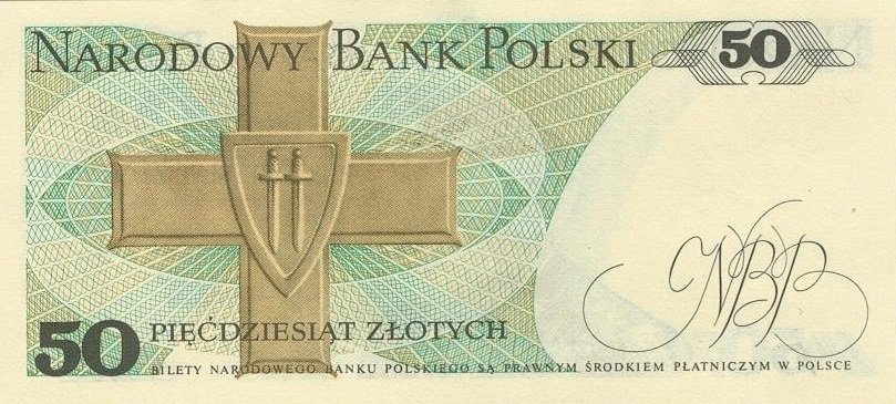 (1988) Банкнота Польша 1988 год 50 злотых &quot;Кароль Сверчевский&quot;   UNC