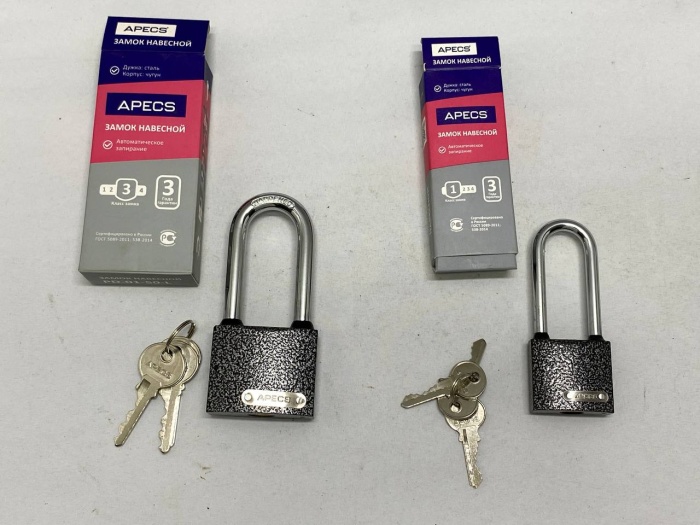Замок навесной 2 шт APECS