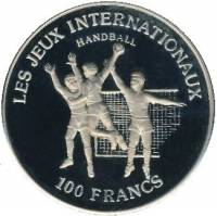 () Монета Республика Конго 1984 год 100 франков КФА ""  Медь-Никель  UNC