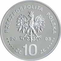() Монета Польша 2003 год 10 злотых ""    AU