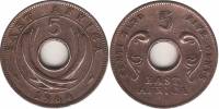 (1964) Монета Британская Восточная Африка 1964 год 5 центов   Бронза  XF