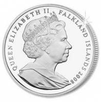 () Монета Фолклендские Острова 2008 год 1 крона ""   PROOF