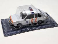 Полицейские машины мира модель Volvo 343 в коробке-блистере без журнал