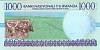 Банкнота Руанда 1998 год 1 000 франков Природа   UNC