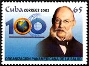 (№4480) Марка Куба 2002 год &quot;Панамериканская Организация&quot;, Негашеная
