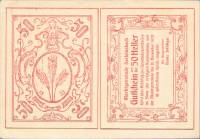 (№1920) Банкнота Австрия 1920 год "50 Heller"