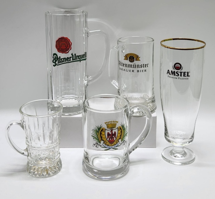 Пивные кружки бокалы 5 штук
