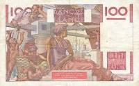 (№1947P-128b.3) Банкнота Франция 1947 год "100 Francs" (Подписи: P)
