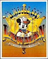 (№1996-512) Блок марок Гайана 1996 год "Микки Маус ЭСКВАЙР законник", Гашеный