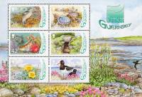 (№2006-43) Блок марок Гернси 2006 год "Фауны и флоры Мино 10961101", Гашеный